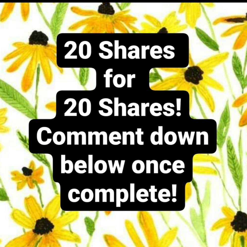 Shares! Help Each other Out! I'll Share Back!